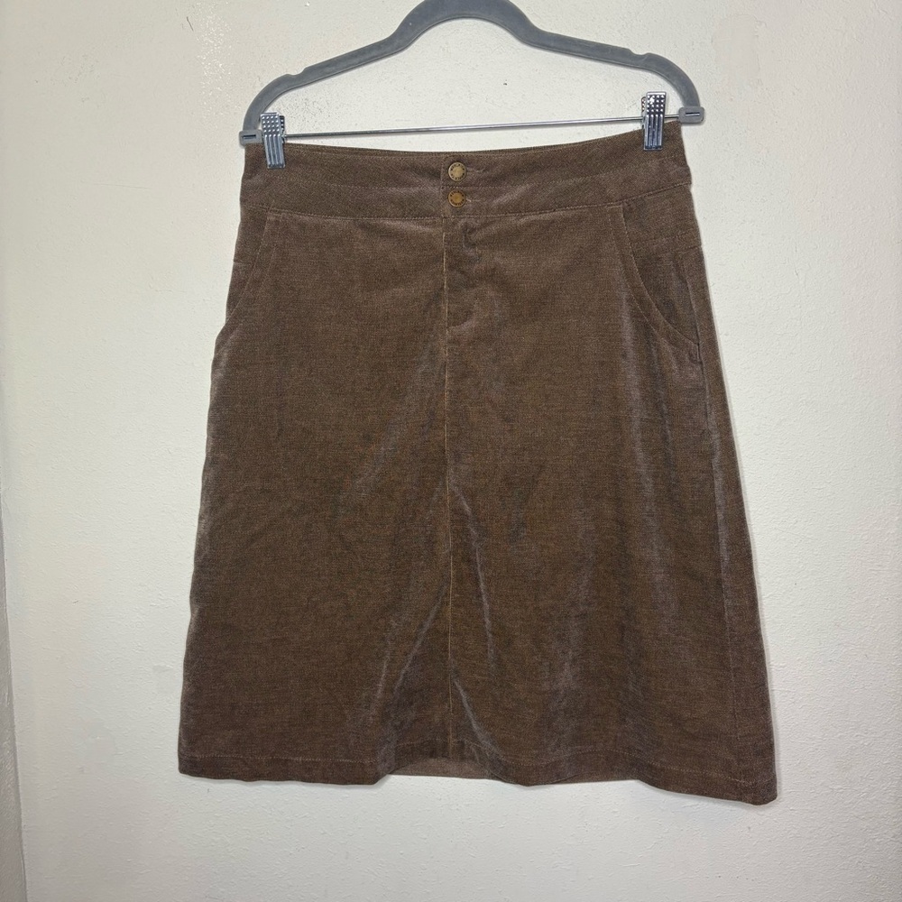 Woolrich Brown A-Line Skirt